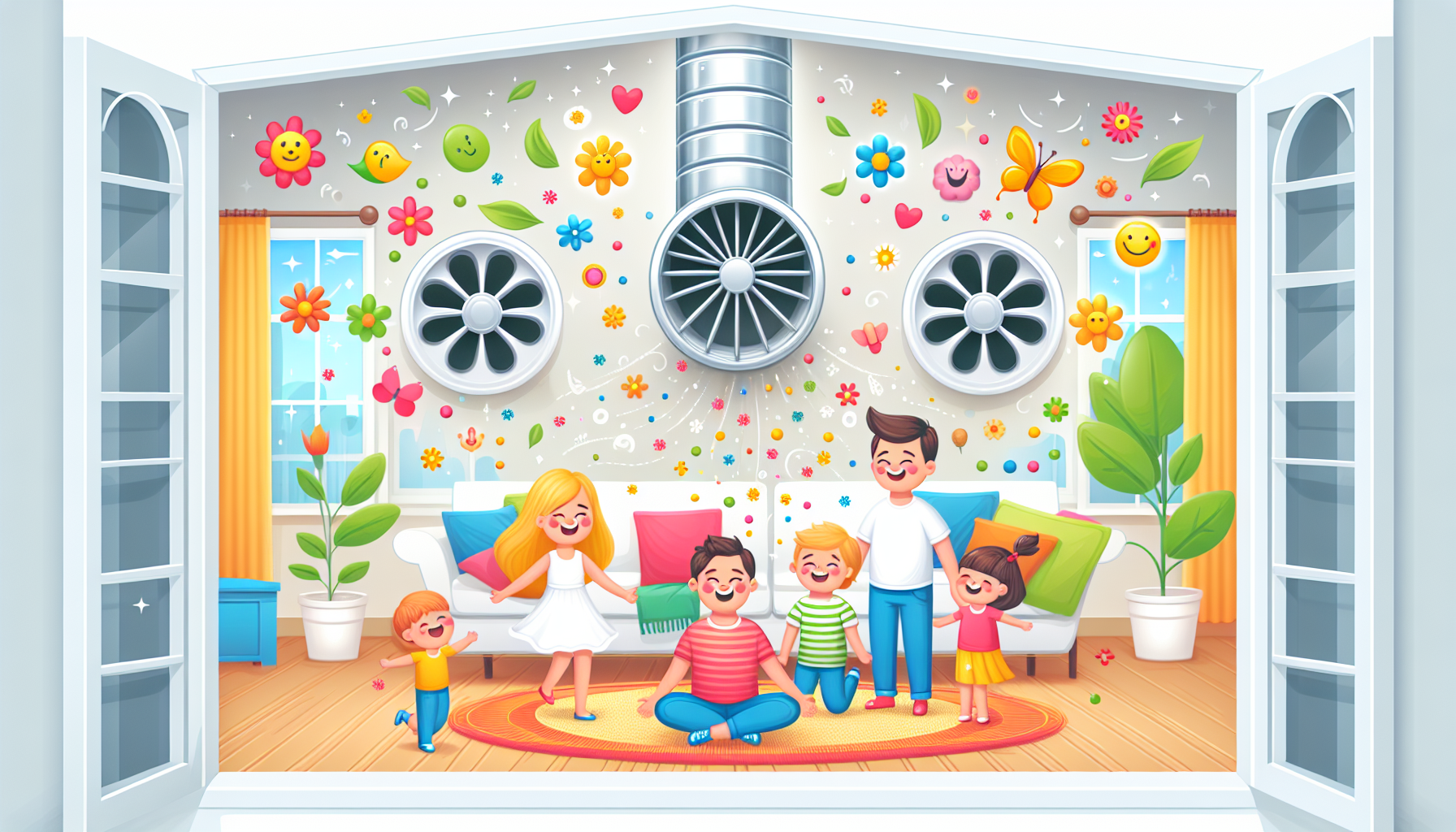 An image showcasing the benefits of professional air duct cleaning services.