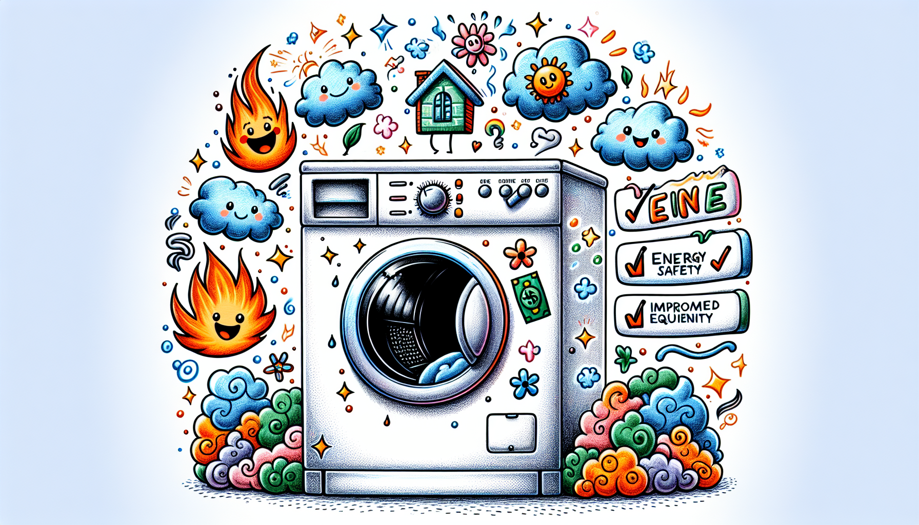 showing importance of dryer vent cleaning.